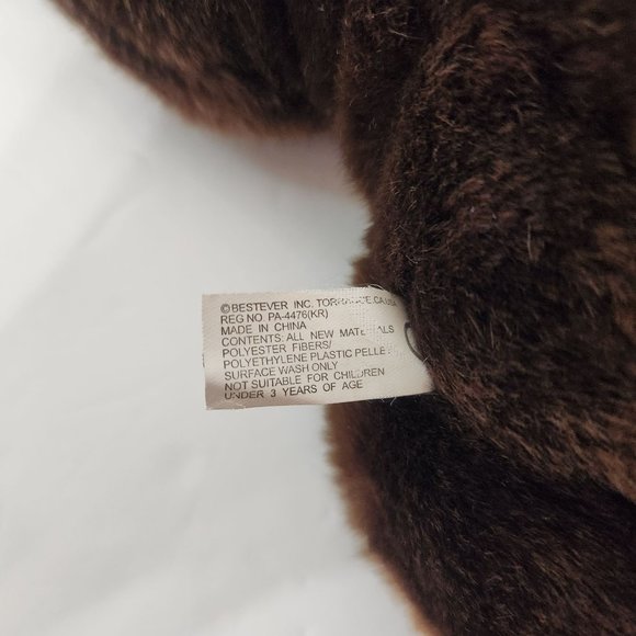 Bestever Chocolate Lab Plush Realistic Labrador Retriever 12" Stuffed Animal - Picture 9 of 10